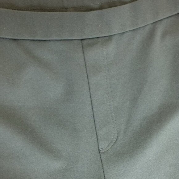 Susan Graver Womens Pants 2X Tall Pull On Green Stretch Smart Ponte Slim Leg - Picture 5 of 15